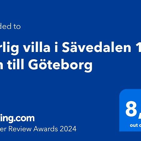 Harlig Villa I Savedalen 10 Min Till Goteborg Exteriér fotografie