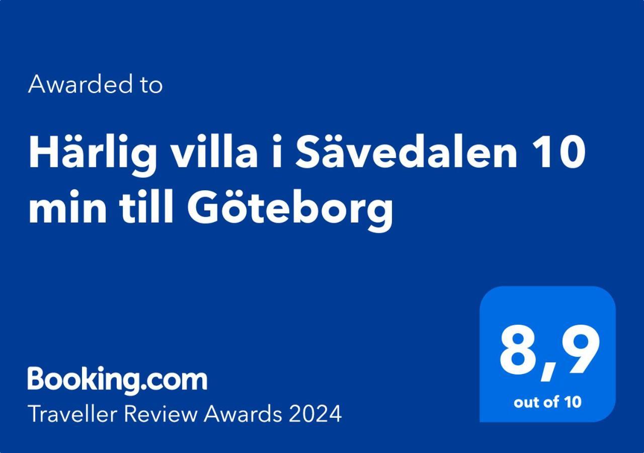 Harlig Villa I Savedalen 10 Min Till Goteborg Exteriér fotografie